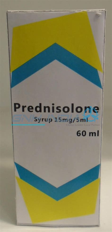 BUY Prednisolone USP - Prednisolone Syp 15mg/5ml x 60ml by Centurion ...