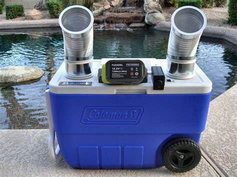 18V Ryobi-powered Frankencooler | Ice chest, Ice cooler, Cooler air ...