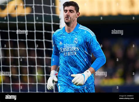 Thibaut Courtois (Real Madrid, #1) in action Stock Photo - Alamy