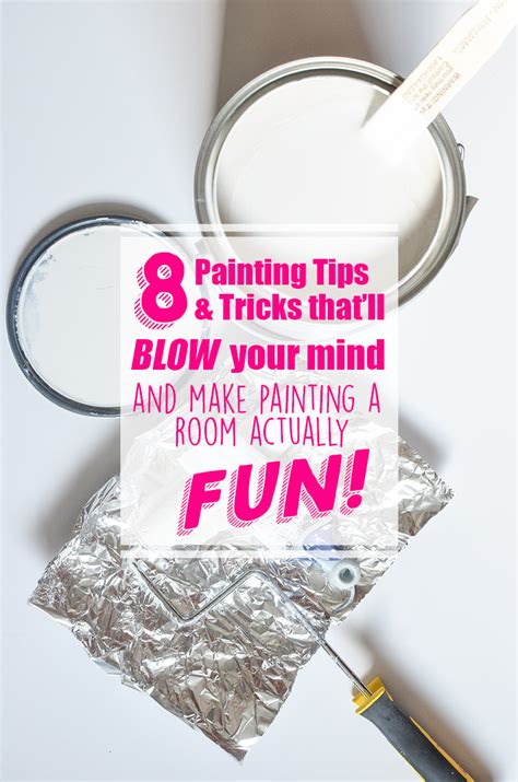 Painting Tips and Tricks that make painting SO much easier!