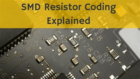 SMD Resistor Coding Explained - YouTube