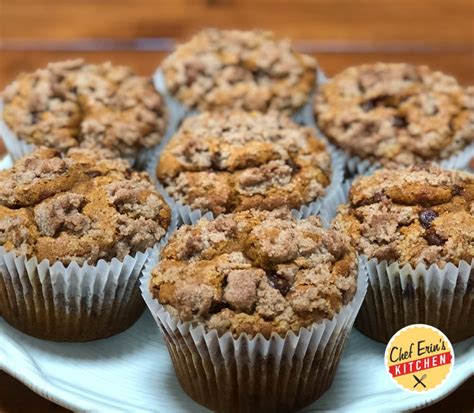 best pumpkin spice muffins | chef erin's kitchen