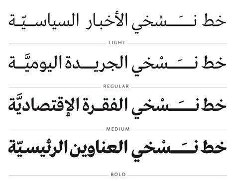 TPTQ Arabic: About Greta Arabic, font family designed for newspaper design