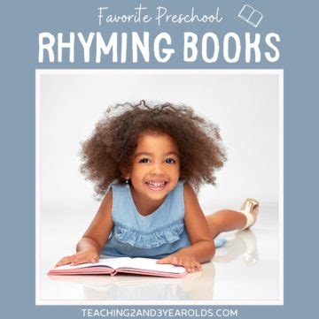 12 Favorite Rhyming Books for Preschoolers