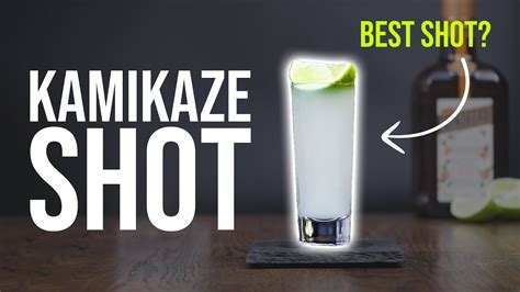 Kamikaze shot | How To Make The Kamikaze Shot (The Best Shot?) - YouTube