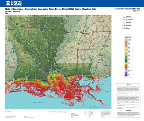 Louisiana Coastal Elevations – LSU Law Center: Climate Change Law and ...