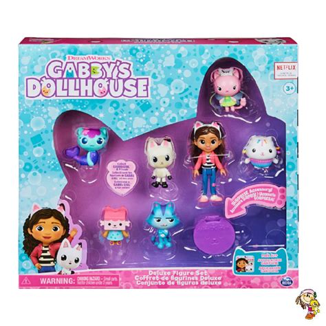 Gabby’s Dollhouse set de figuras x7 gabby friends original - Olis Place Peluches