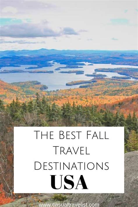 The Best Fall Travel Destinations in the United States | Fall travel destination, Fall travel ...