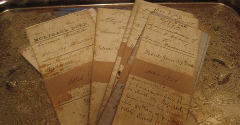 Country Meadows Antiques: Do You Prefer Old Documents or New?