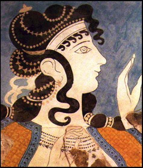 Minoan fresco. | Ancient greek art, Minoan, Greek art