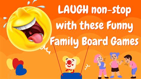 Funny Board Games for Family that make you LAUGH NON STOP