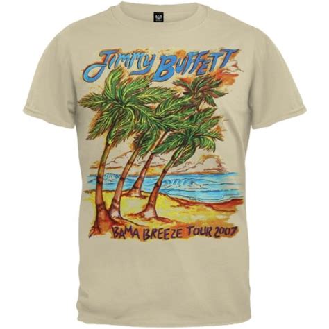 Amazon.com: Jimmy Buffett - Bama Breeze T-Shirt: Music Fan T Shirts: Clothing