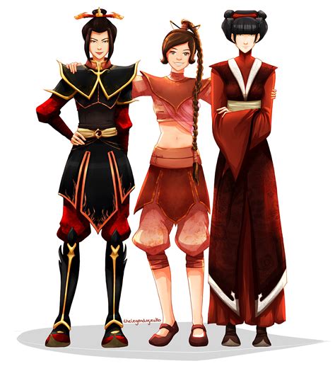 Azula, Mai, and Ty Lee - Avatar: The Last Airbender Fan Art (39726221) - Fanpop