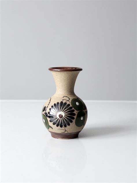 Vintage Tonala Pottery Vase - Etsy