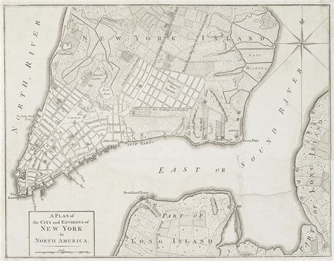 Old Map Of New York City 1776 Photograph by Dusty Maps - Pixels