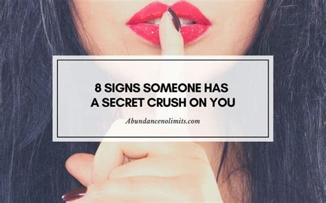 8 Signs Someone Has A Secret Crush On You