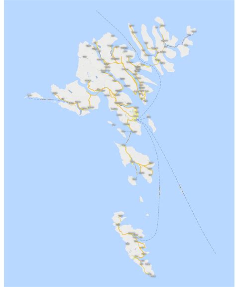 Maps of the Faroe Islands