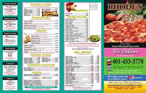 Louis Restaurant Rhodes Menus | IQS Executive