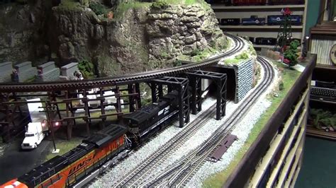 MTH DCS O Scale Train Layout Update (Winter 2015) - YouTube