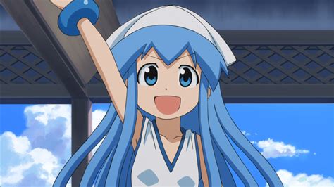 Download Ika Musume Anime Squid Girl HD Wallpaper