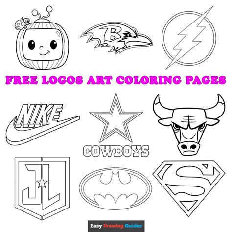 Sports Logos Coloring Pages