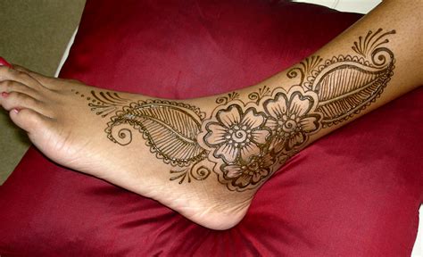 Henna Tattoo Designs Feet