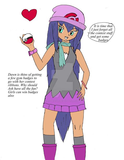 Dawn Pokemon Trainer by Sharm-star20K on DeviantArt