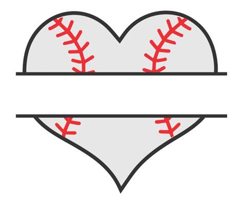 baseball heart clipart 20 free Cliparts | Download images on Clipground ...