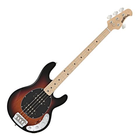 DISC Music Man StingRay 4 HH Bass Guitar, MN, Vintage Sunburst at Gear4music