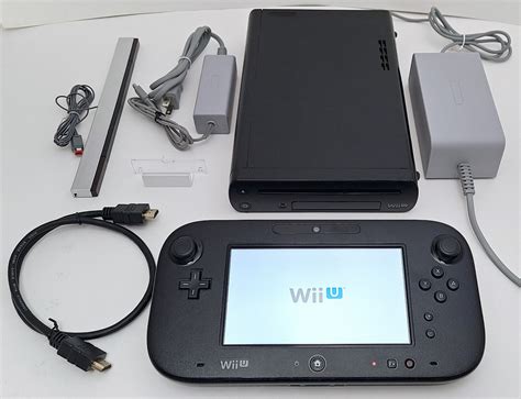 Nintendo Wii U Gaming System 32GB Console + Gamepad Complete Bundle ...