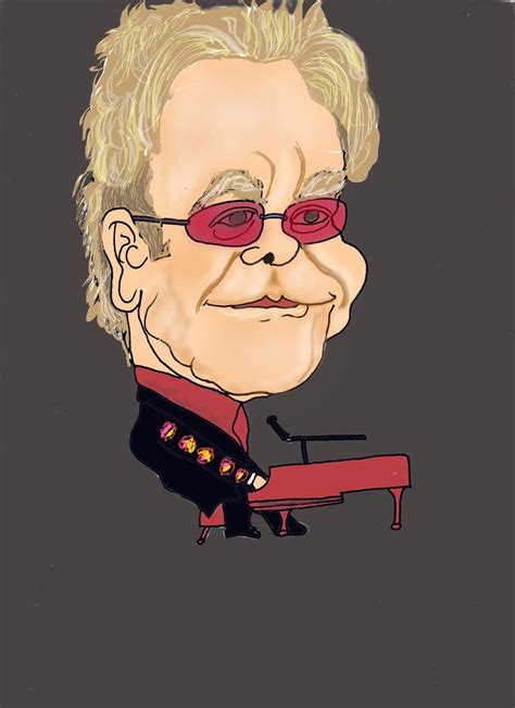 ELTON JOHN | Caricaturas