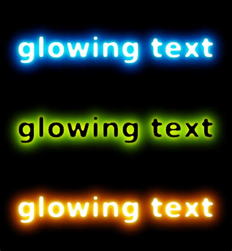 Cool glowing text | Glow text, Gimp tutorial, Text tutorial