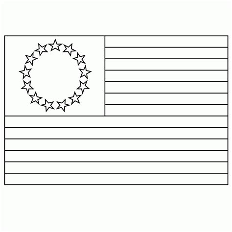 american colony flag coloring - Clip Art Library