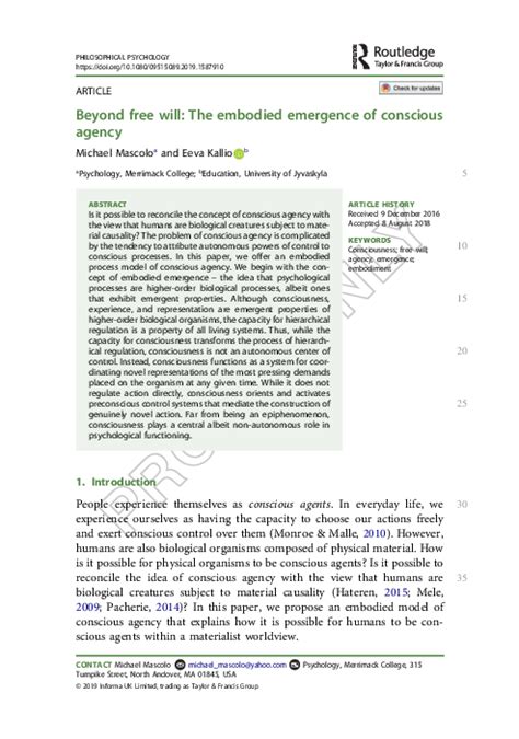 (PDF) The Phenomenology of Between: An Intersubjective Epistemology for Psychological Science ...