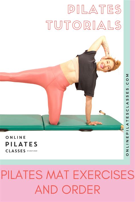 Pilates Mat Exercises and Order | Online Pilates Classes | Mat pilates ...