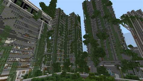 Abandoned City Map for Minecraft PE: Download Abandoned City Map