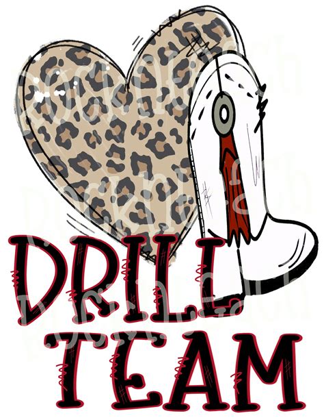 Drill Team Png Dance Png Drill Team Digital Sublimation Png - Etsy