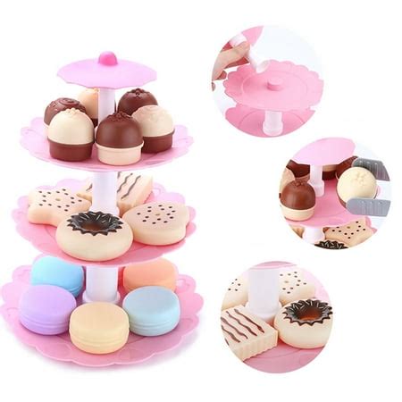 17PCS Toy Cupcake Set Simulation Educational Play Cupcake Set Dessert Toys | Walmart Canada