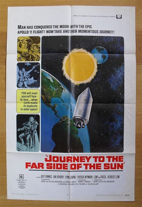 JOURNEY TO THE FAR SIDE OF THE SUN sci-fi original US movie poster 1 ...