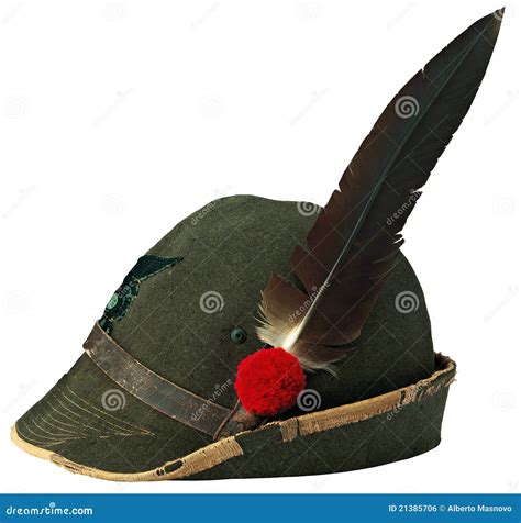 Italian Alpine Hat Royalty Free Stock Image - Image: 21385706