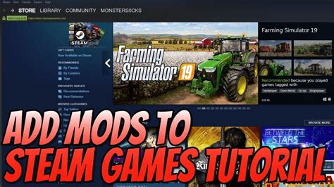 How To Add Mods To Steam Games Tutorial | Install Mods To Games In Your ...