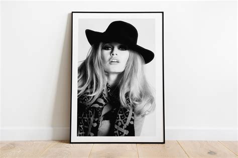 Brigitte Bardot Print INSTANT DOWNLOAD, Brigitte Bardot Art, Wall Art, Printable Art, Digital ...