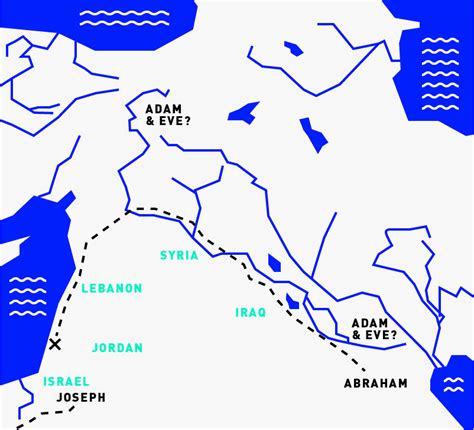 map of genesis Adam And Eve, Iraq, Genesis, Maps, Religion, Adam An Eve, Blue Prints, Map, Cards