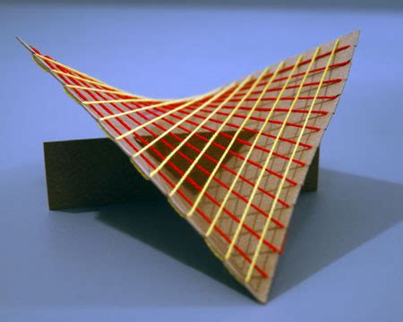 how to make a hyperbolic paraboloid out of string