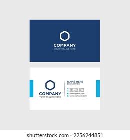 Corporate Business Cards Design Template Stock Vector (Royalty Free ...