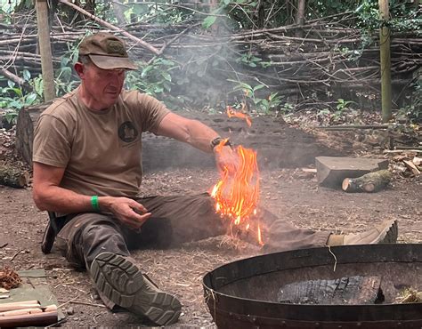 Hand drill friction fire lighting in Australia - Bushguide 101