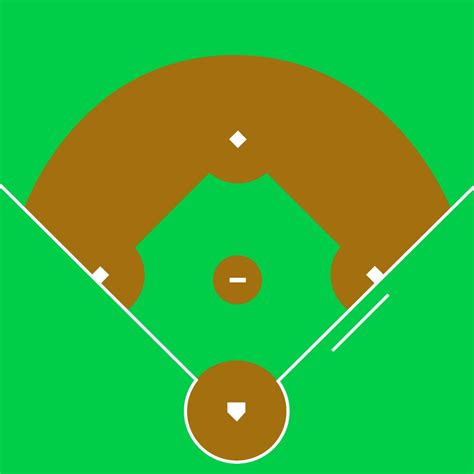 Blank Softball Field Diagram