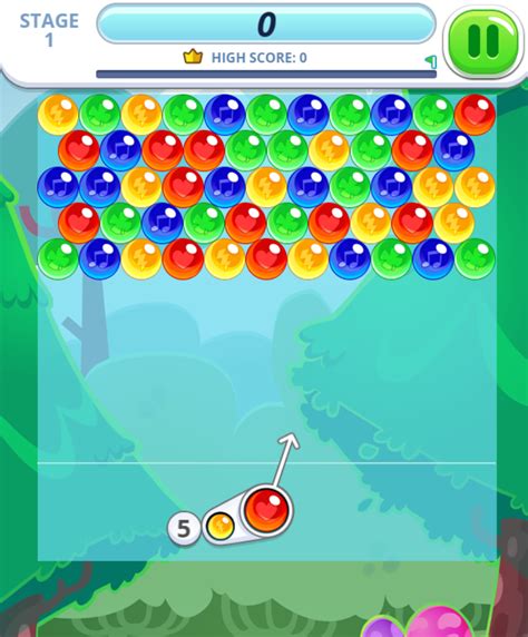 Play game Bubble Charms - Free online Puzzle games