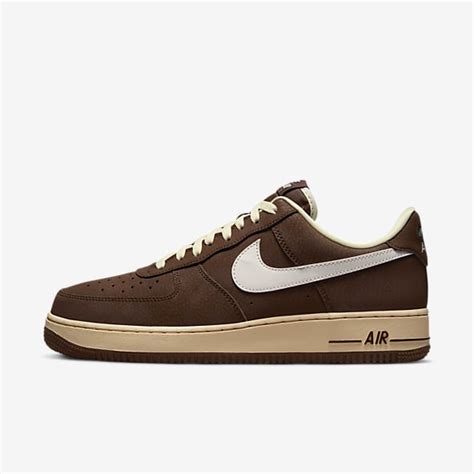 Brown Air Force 1 Shoes. Nike ID