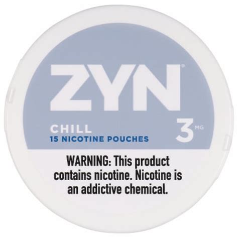 Zyn® Chill 3mg Nicotine Pouches, 1 ct - Kroger